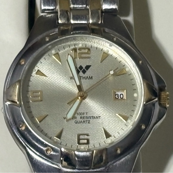 Waltham Other - NIB Men’s Waltham Silver and Gold Quartz Watch XAX107
